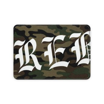 LEATHER CARDHOLDER **CAMO**