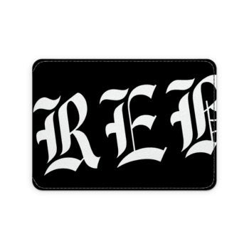 LEATHER CARDHOLDER **BLACK**
