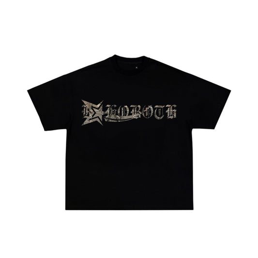 RHBTH STA BOXY FIT TEE *BLACK/REAL TREE*