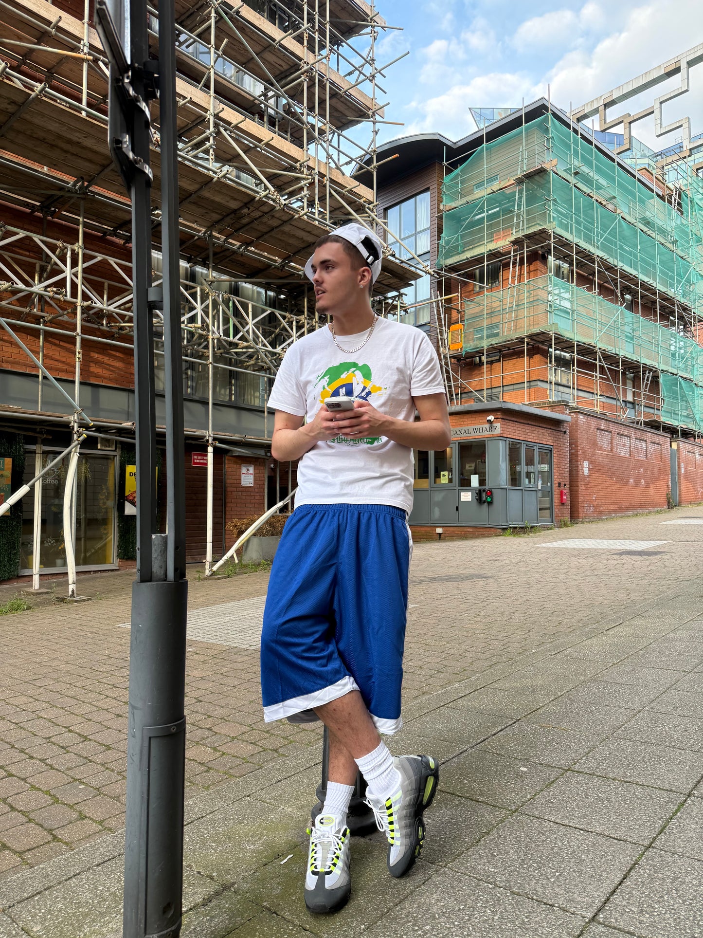 BRAZIL INTL TEE *WHITE*