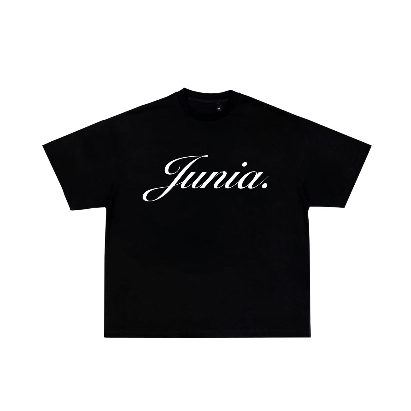 JUNIA BOXY FIT TEE *BLACK*