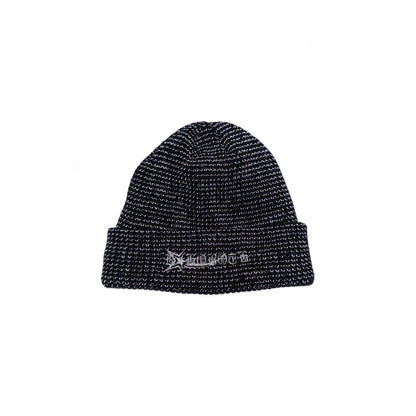 VVS RIBBED BEANIE **BLACK**
