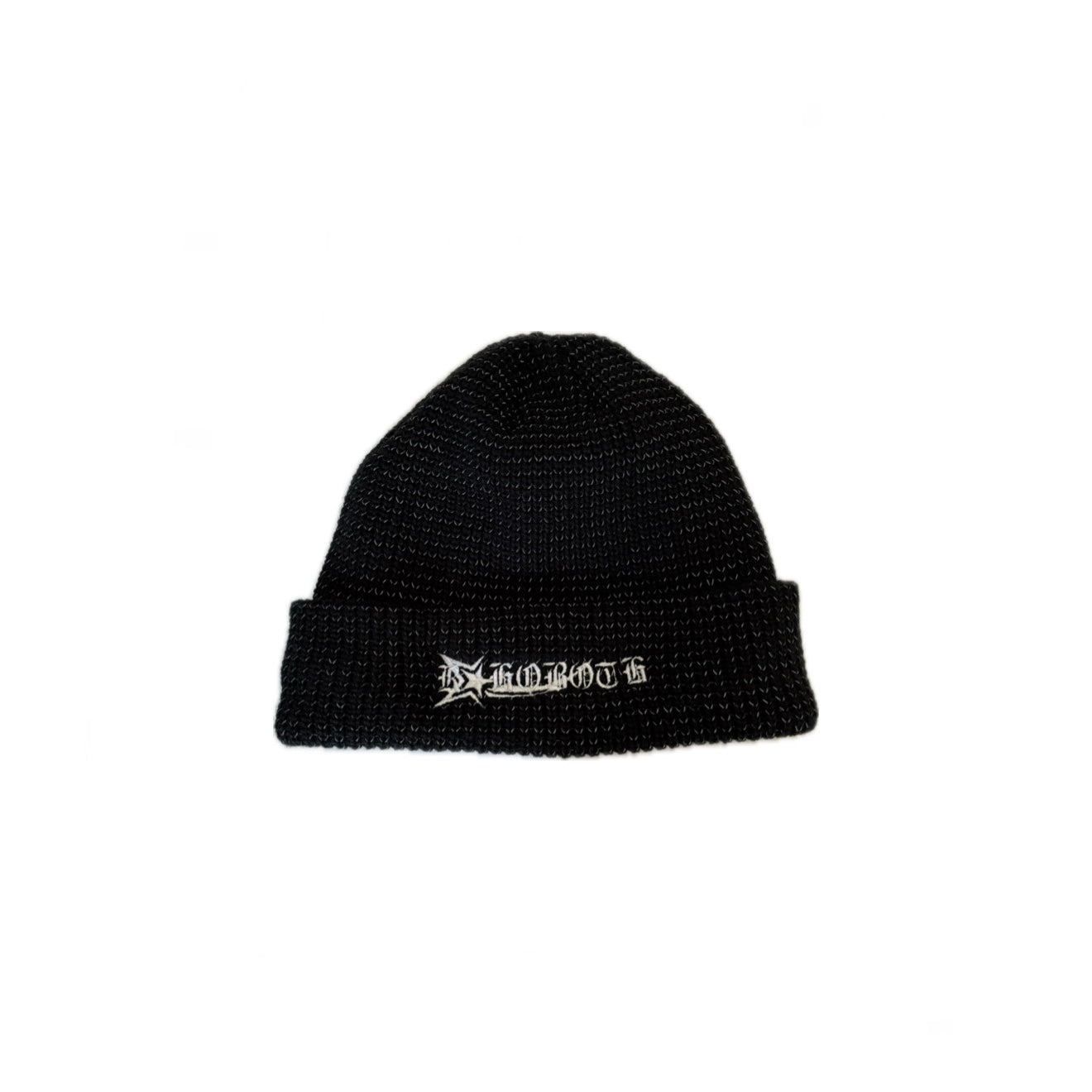 VVS RIBBED BEANIE **BLACK**