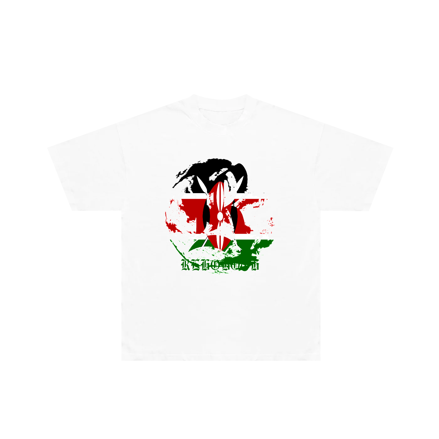 KENYA INTL TEE *WHITE*