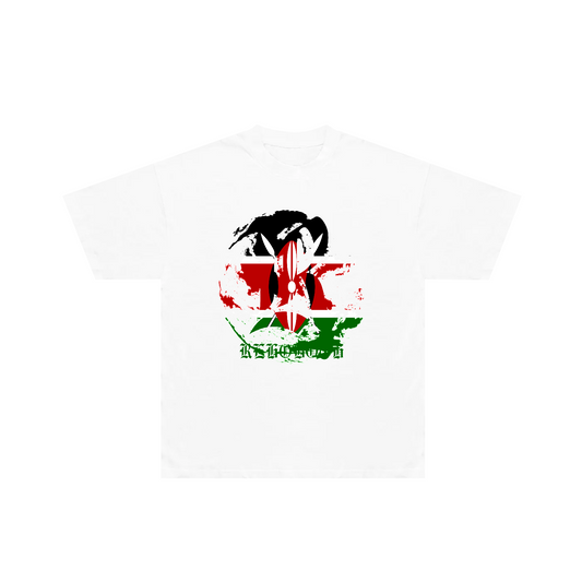 KENYA INTL TEE *WHITE*