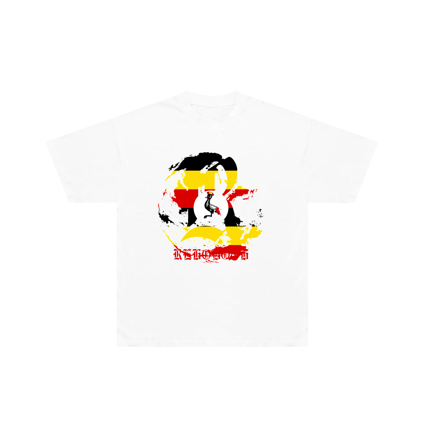 UGANDA INTL TEE *WHITE*