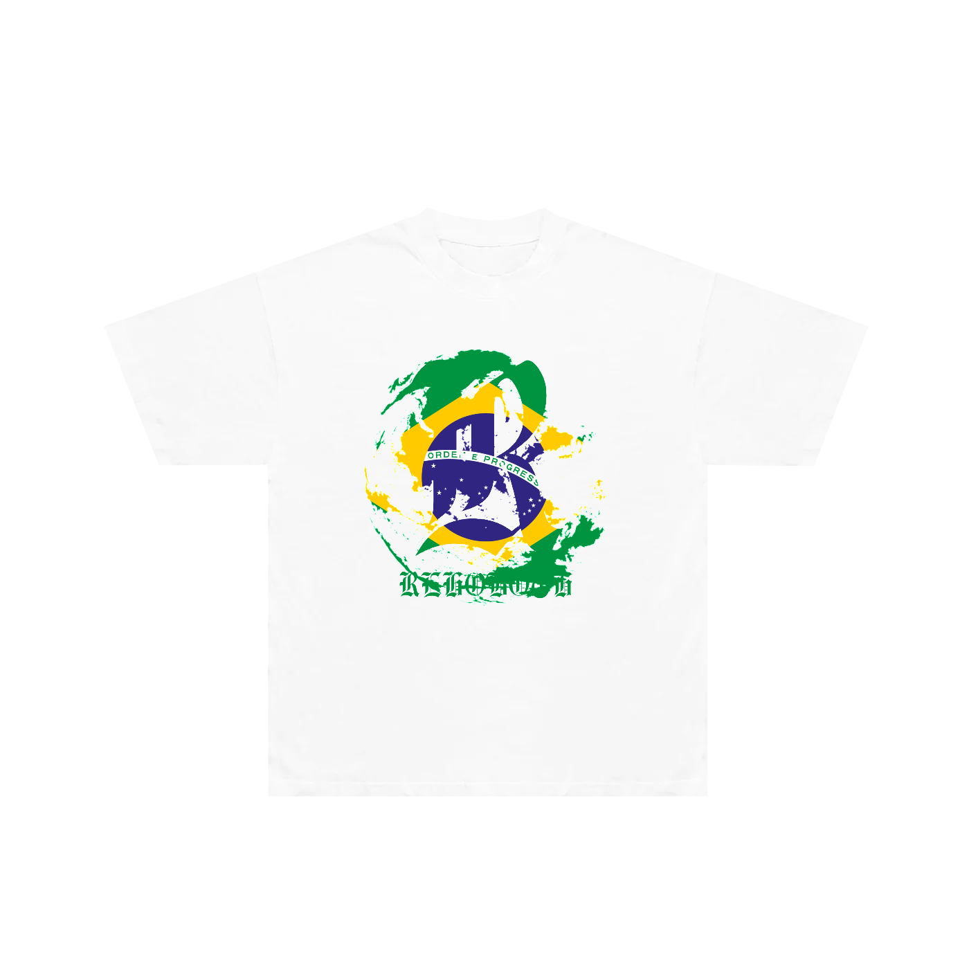 BRAZIL INTL TEE *WHITE*