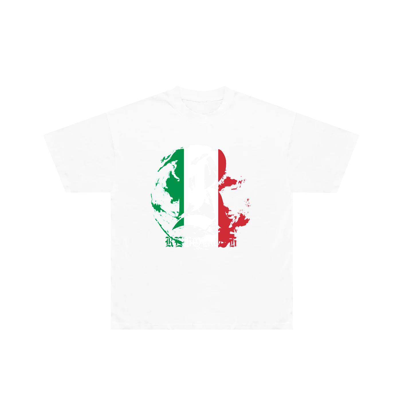 ITALY INTL TEE *WHITE*