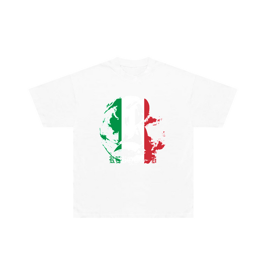 ITALY INTL TEE *WHITE*