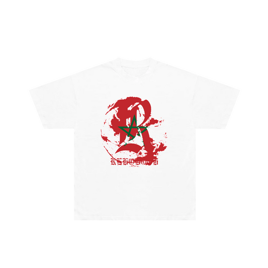 MOROCCO INTL TEE *WHITE*