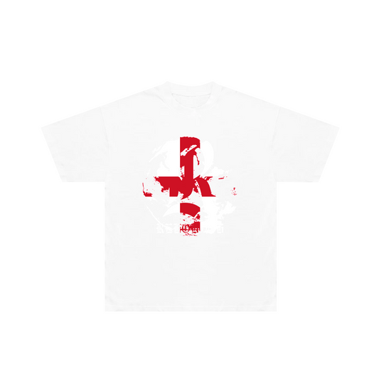 ENGLAND INTL TEE *WHITE*