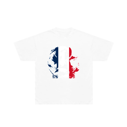 FRANCE INTL TEE *WHITE*