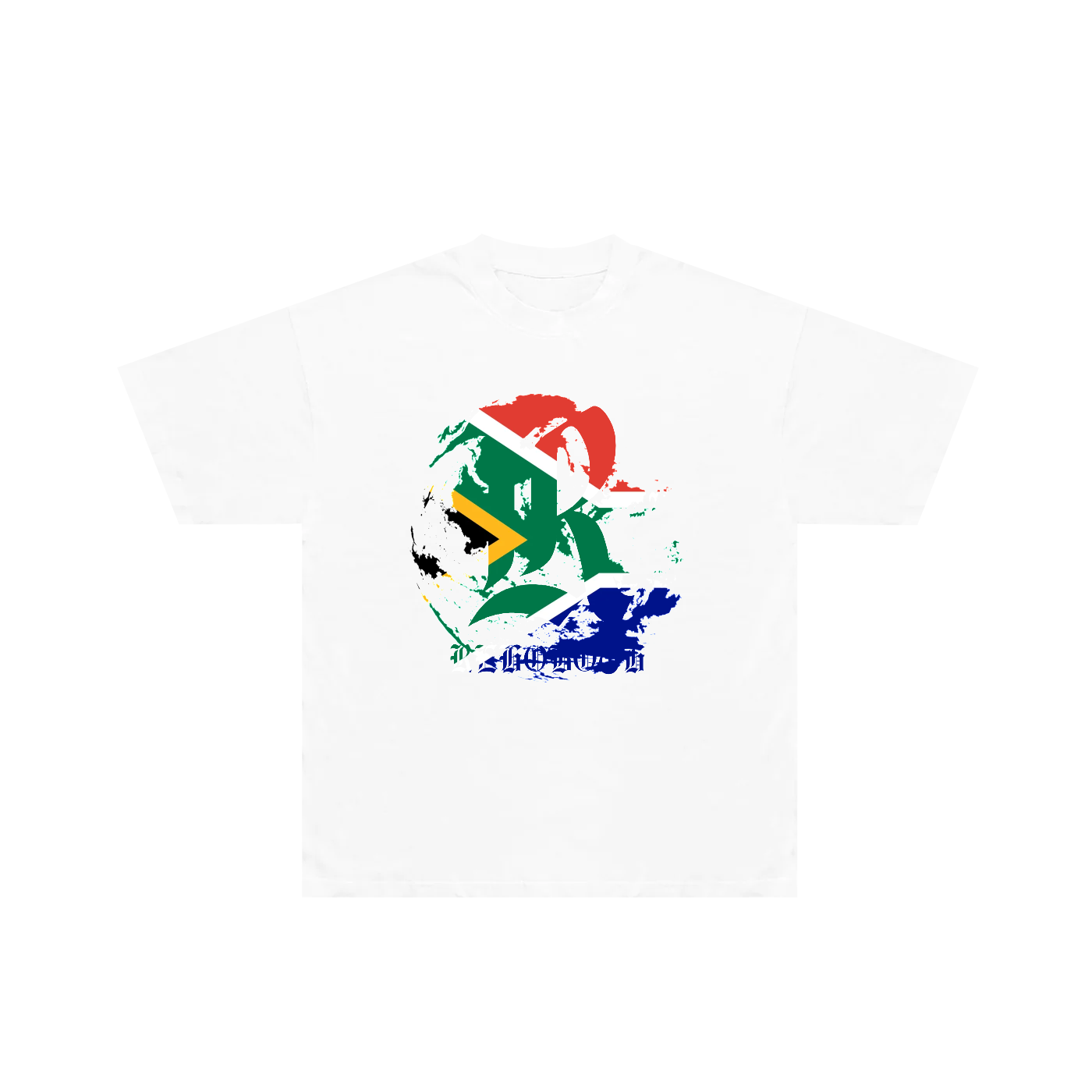 SOUTH AFRICA INTL TEE *WHITE*