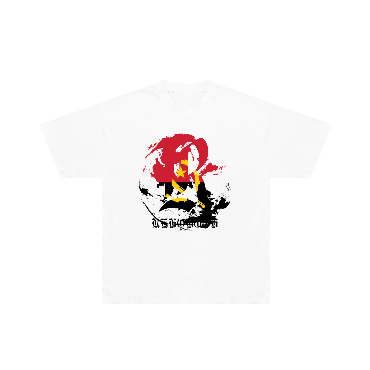 ANGOLA INTL TEE *WHITE*