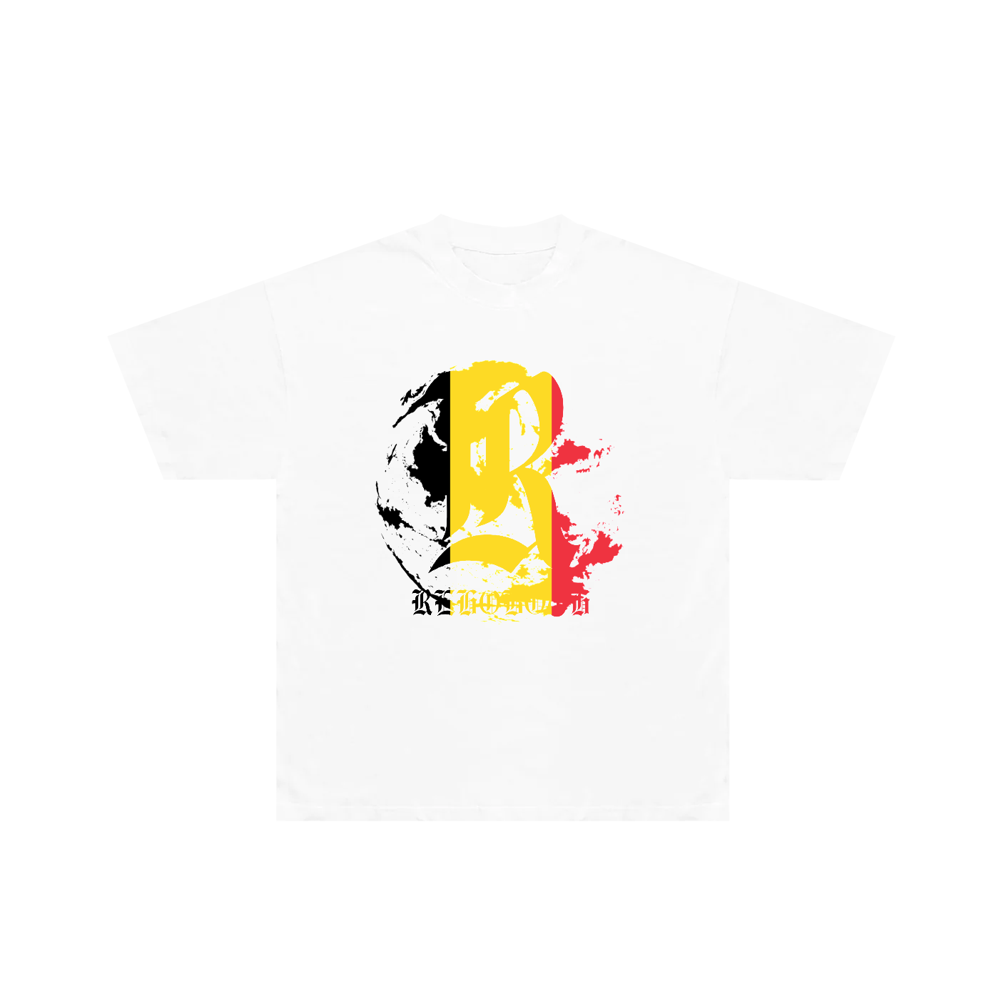 BELGIUM INTL TEE *WHITE*